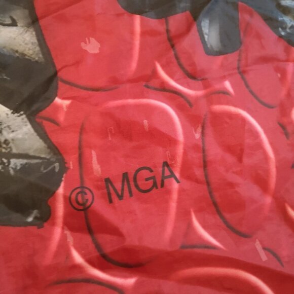 Vintage BRATZ Rock Angels Zip Up Sleeping Bag Comforter 65" X 29" MGA - Picture 3 of 12